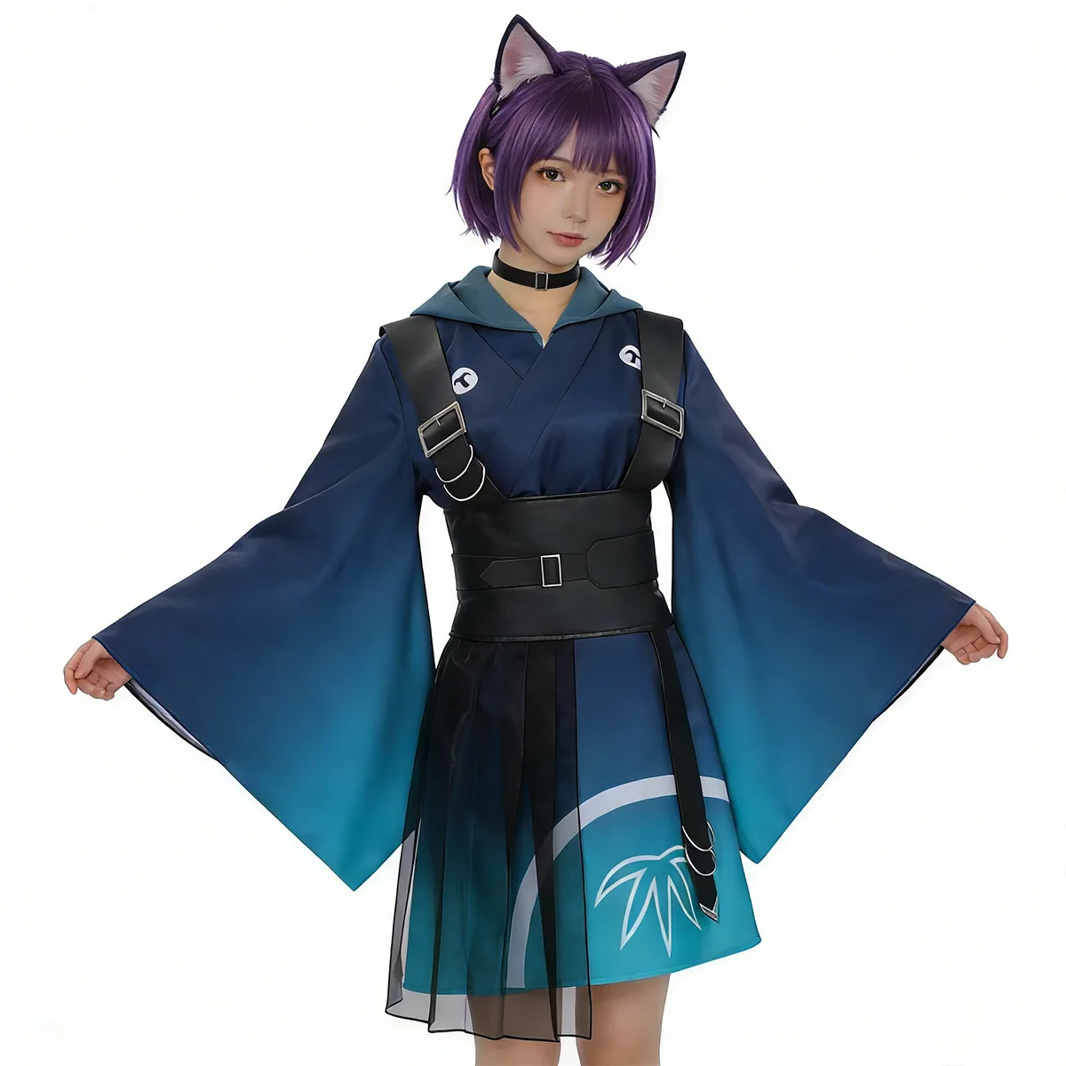 

Anime Cosmic Princess Kaguya Iroha Sakayori Cosplay Costume Hoodie Coat Outfit For Women Girls Chou Kaguya-hime Kaguya Party Cos