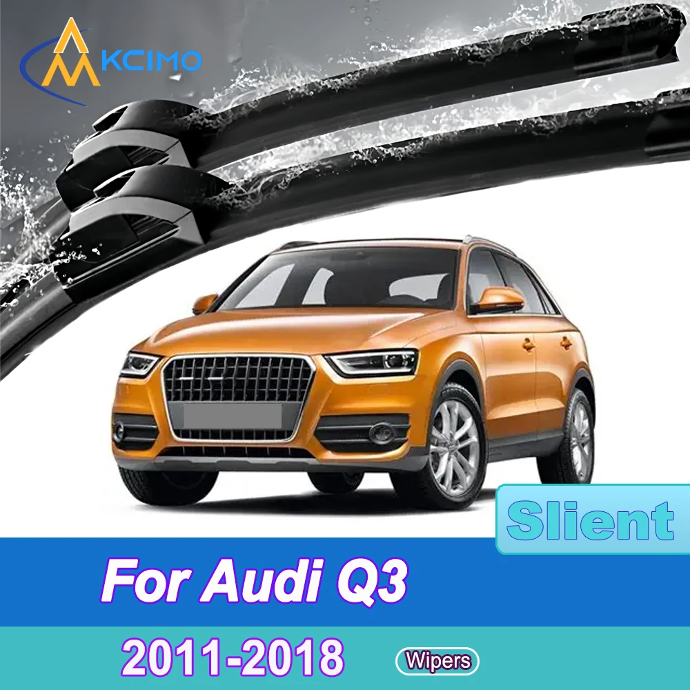 

Premium Silent Beam Wiper Blade For Audi Q3 8U 2011-2018 RS Q3 OEM-Level Fit Windshield Rain Brush Accessories