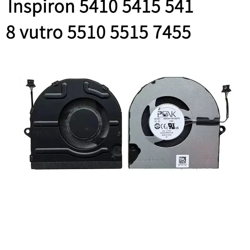 New Laptop Cooler CPU GPU Cooling Fan For Dell Inspiron 5410 5415 5418 vutro 5510 5515 7455