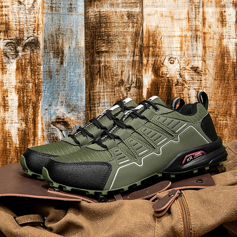 الرجال النساء أحذية المشي لمسافات طويلة مقاوم للماء المدربين في الهواء الطلق الدانتيل متابعة تسلق الرحلات أحذية رياضية المشي الجبلي الصيد أحذية رياضية التكتيكية