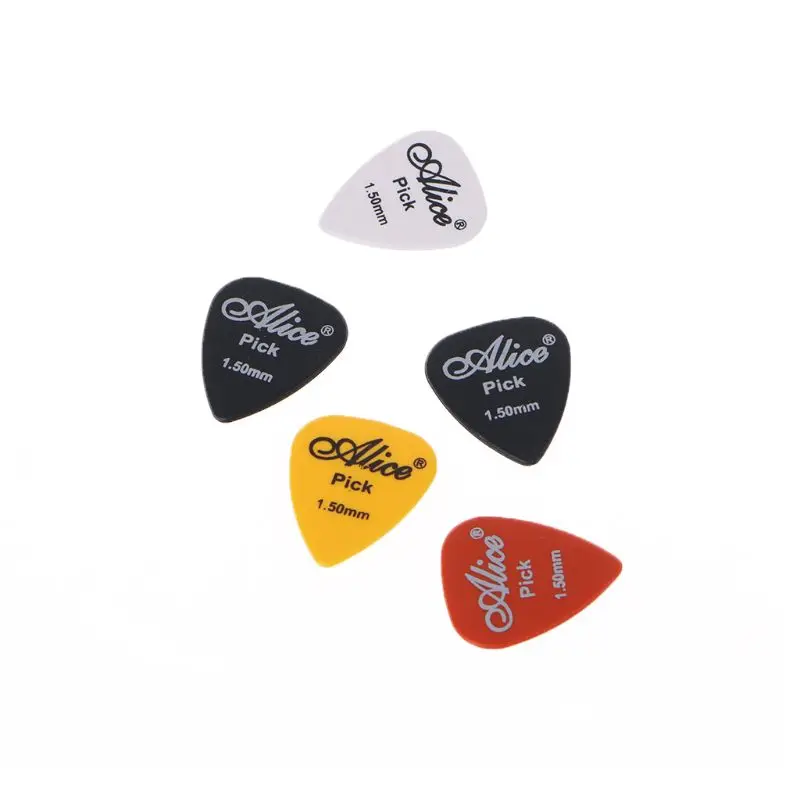 5 กีตาร์ PICKS PLECTRUM Plec ไฟฟ้า ACOUSTIC สารพันสี DropShipping