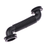 1Pc 25 Car Wire Harness Door Tube Dust-proof Threading Protection Tube Black Rubber Tube