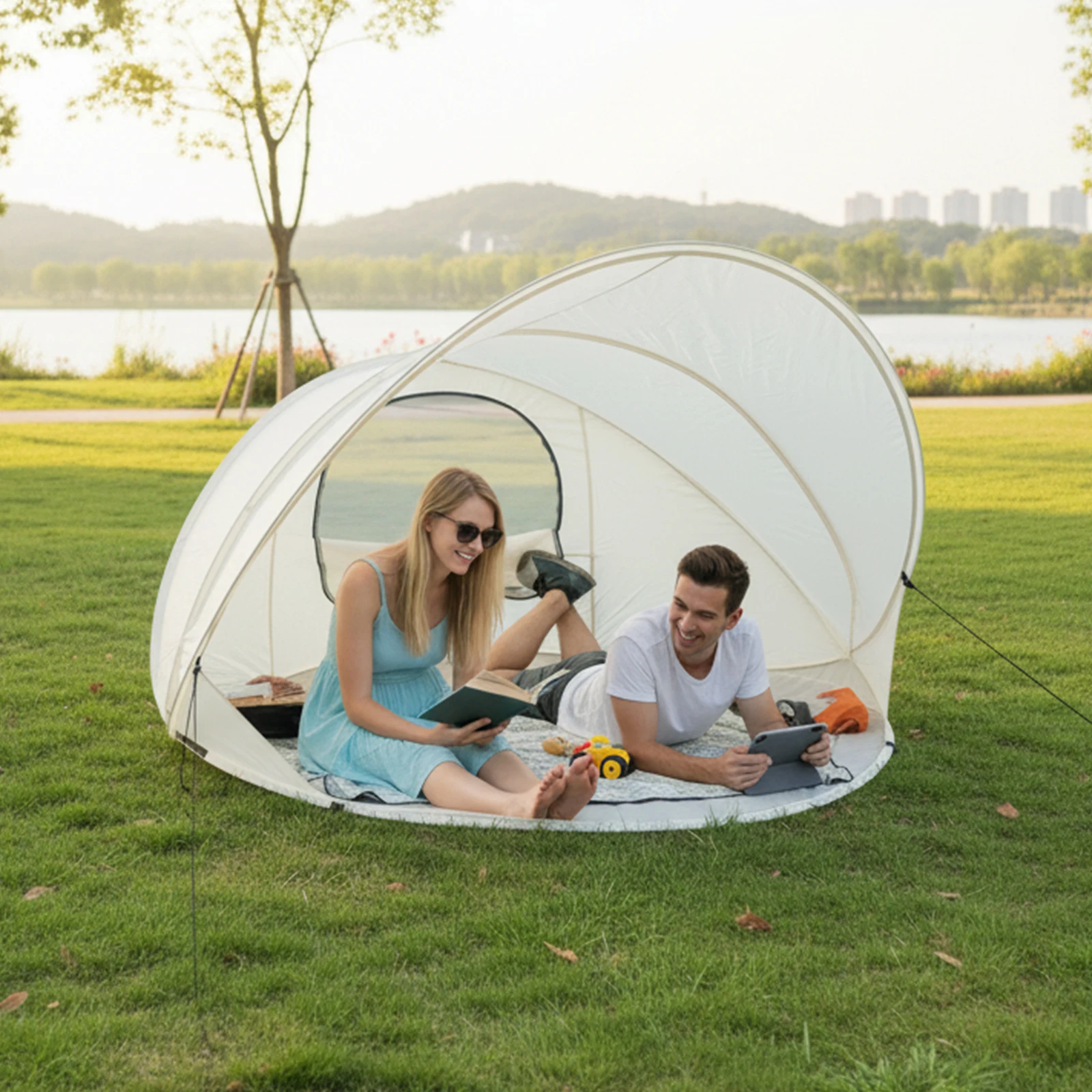 portable-pop-up-beach-tent-outdoor-sunshade-ideal-for-spring-break-beach-picnics-and-couples'-dates
