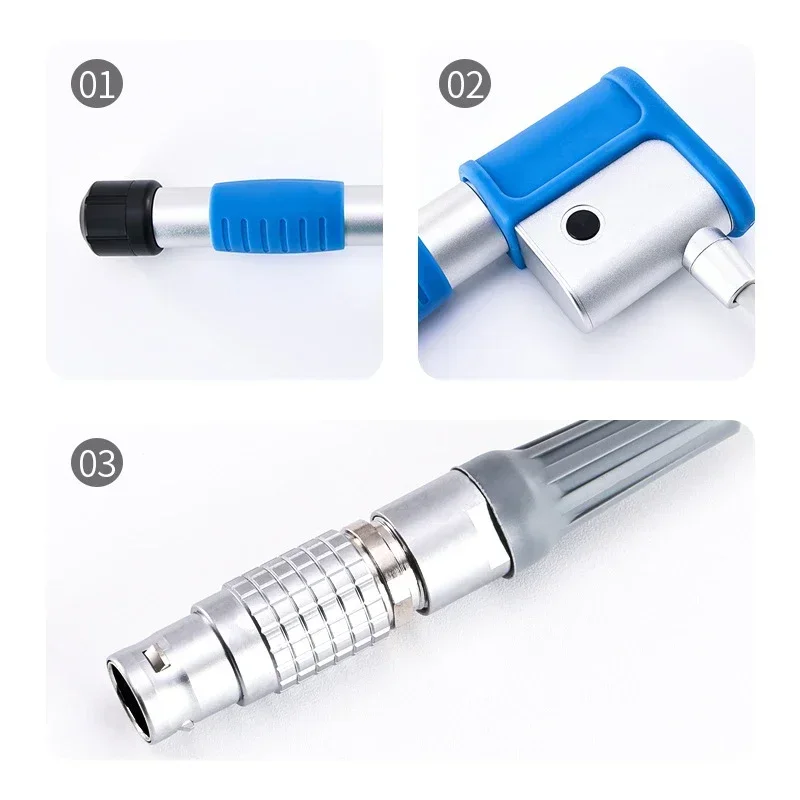 Pneumatic shock wave beauty instrument Box-type fascia instrument In vitro dot matrix pneumatic massage physiotherapy instrument