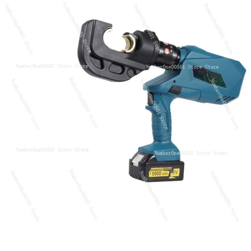 

Rechargeable Hydraulic Crimping Tool Powerful Electric Crimper for Wires and Cables