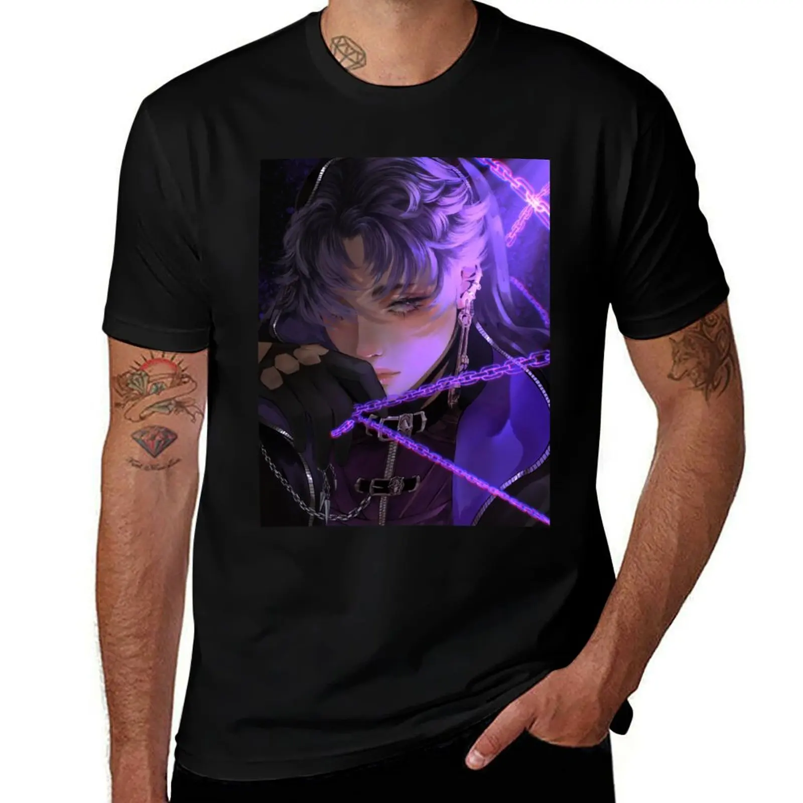 Rafayel - love and deepspace - abyss T-Shirt Functional Casual Short Sleeve Tee T-Shirt