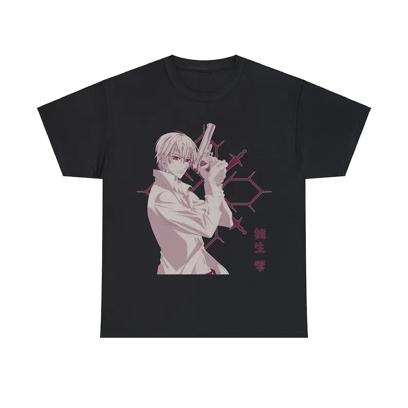 Zero Kiryu Vampire Knight Aesthetic Anime Manga Otaku Vaporwave Unisex Heavy Cotton Tee