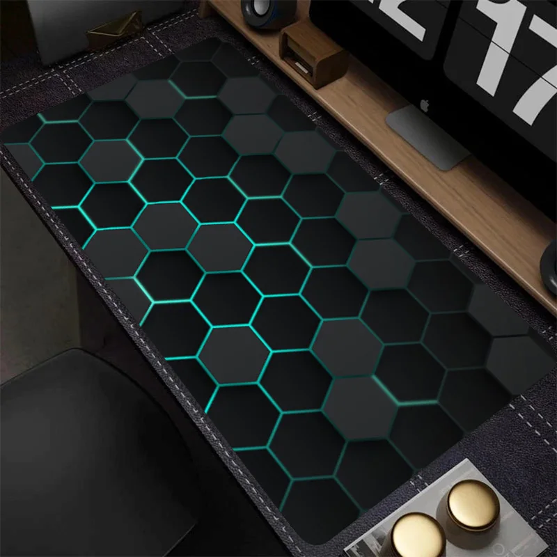 Honeycomb Gaming Mouse Pad, Large-size Gaming Mouse Pad with Precision Stitching,XXL Keyboard Pad Suitable for Office and Gaming