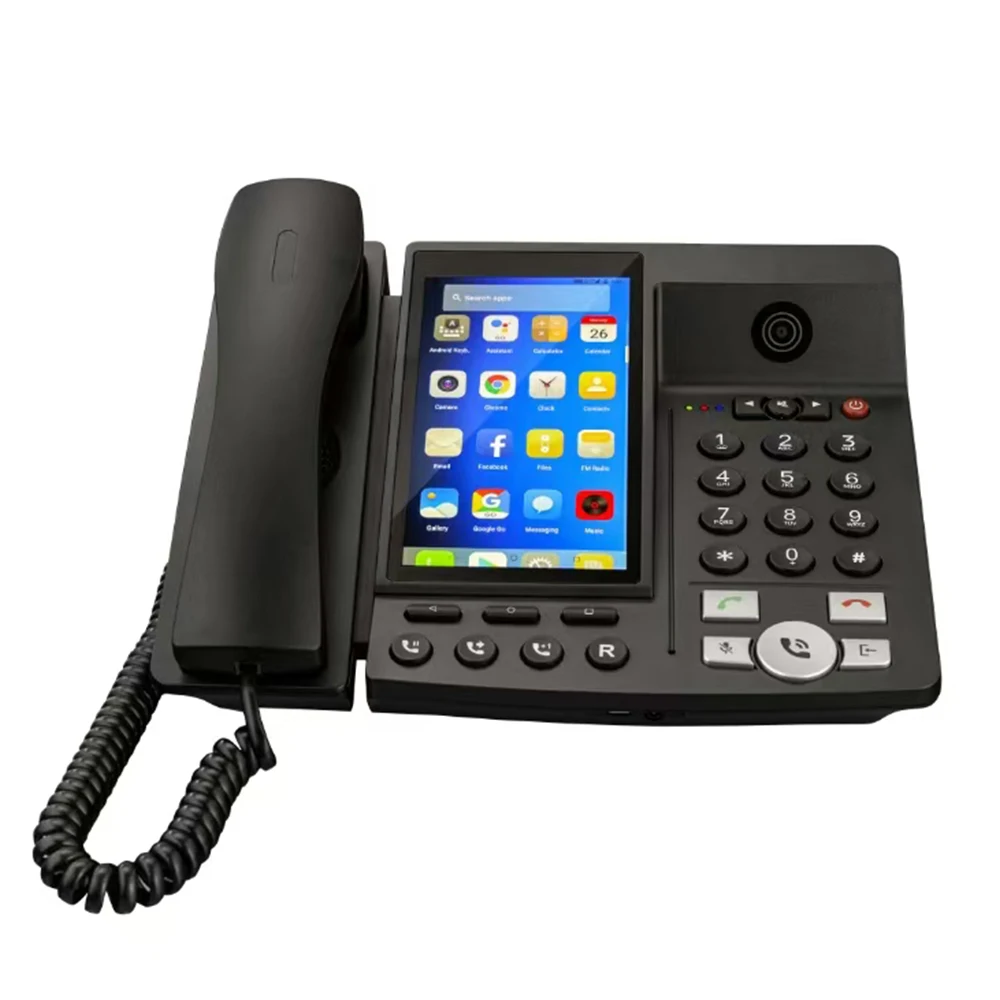 ZT9500 4G LTE VOLTE Sim Card 5.5 Inch Screen MP3 FM Video Call Wifi Hotspot Android Cordless Telephone Fixed Wireless Phone