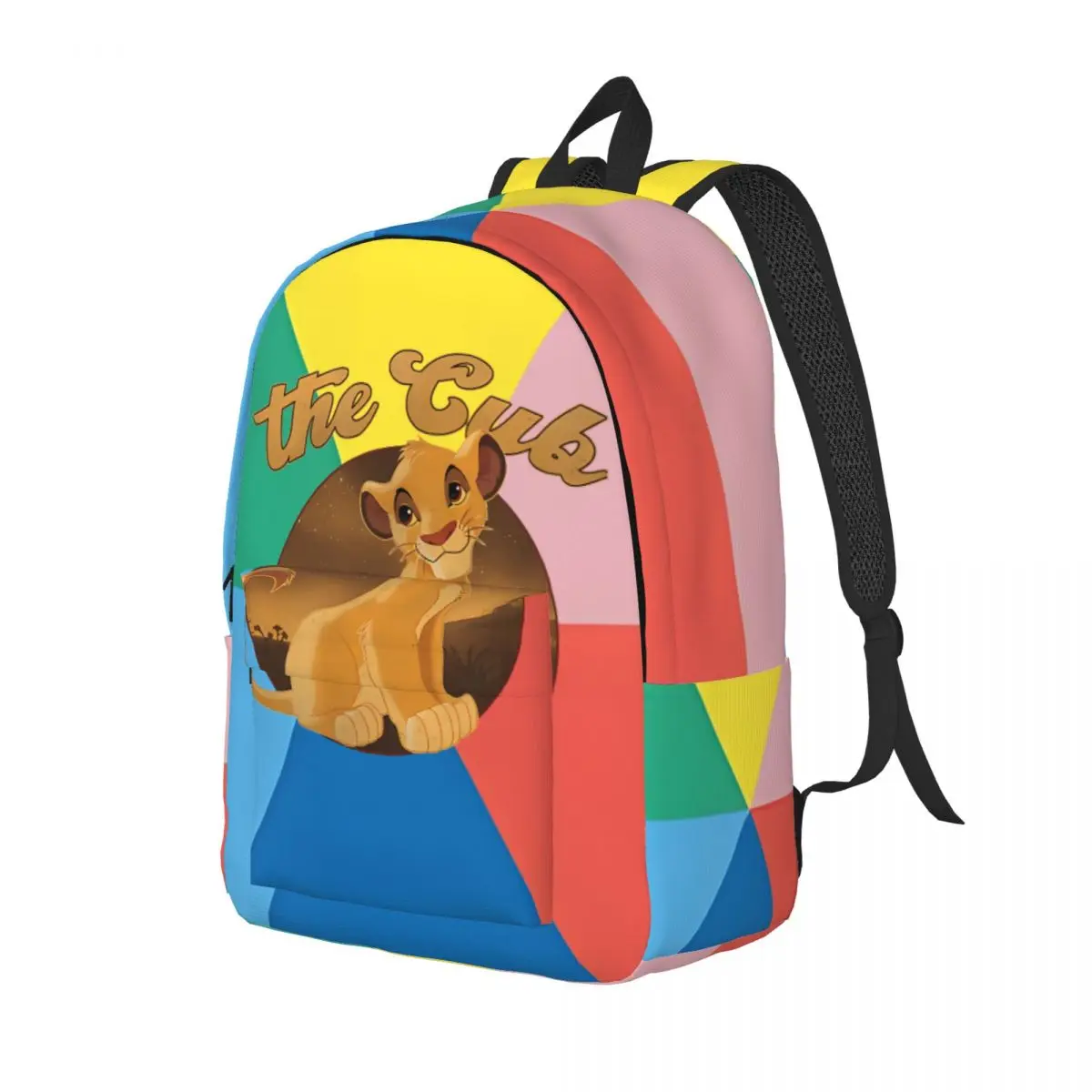 Gift Remarkable Retro Washable Kindergarten Bag The Lion King Lightweight Male Lady Kindergarten Bag For Work