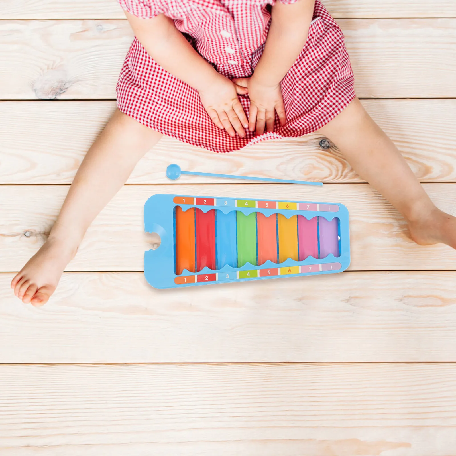 1 مجموعة 1 مجموعة 8-Note المعادن قرع البيانو إكسيليفون للأطفال أداة التعلم الموسيقية أدوات قرع المعرفية ل