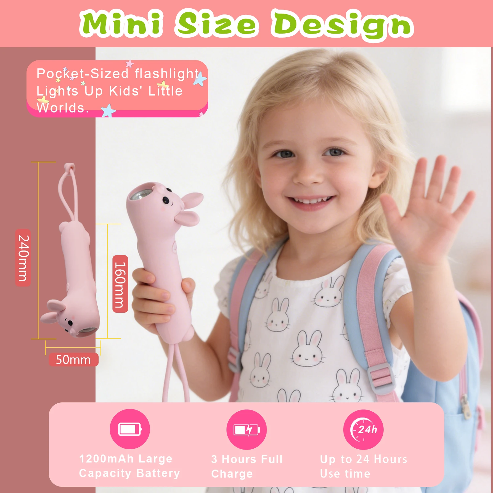 Lampe torche USB rechargeable - Kids Outdoor Movie Night avis et prix