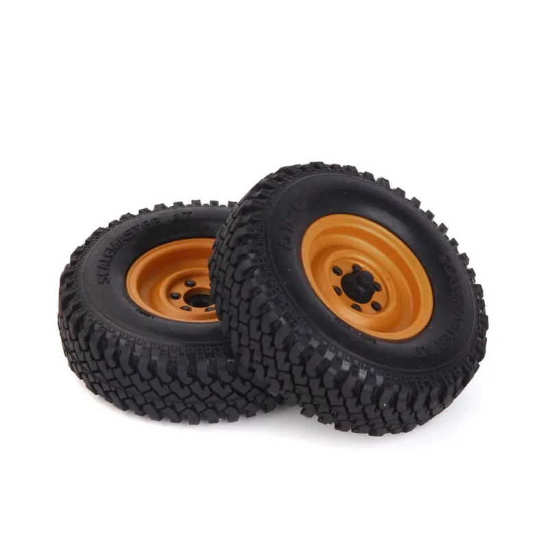 2pcs 1.7-In Metal Hub Wheel for 1/10 RC Crawler Car Traxxas TRX4 Defender RC4WD D90 D110 Diy Parts