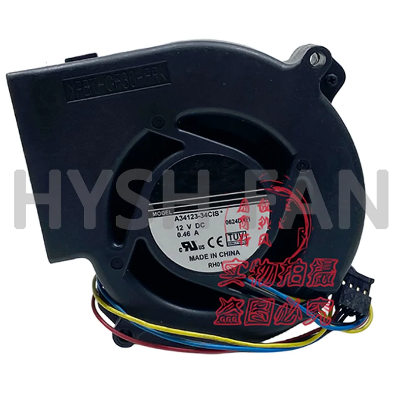 Ventilador especial do A34123-34ole, 12V, 0.46A, 9733