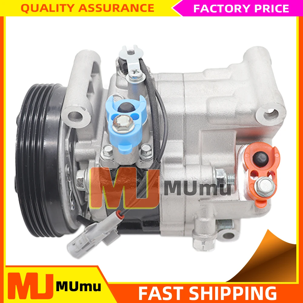 AC Compressor 95200-63ja0 95200-63JA1 95201-63JA0 95201-63JA1 9520063J1 9520063JA0 4PK 12V SV08A For Suzuki SX4，Swift III