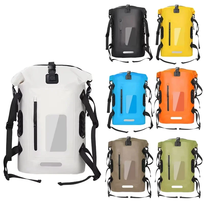 30L Waterproof Dry Bag Swimming Backpack Rucksack Pack Water Floating Sack Sport Canoe Kayaking Rafting Boating River Trekking