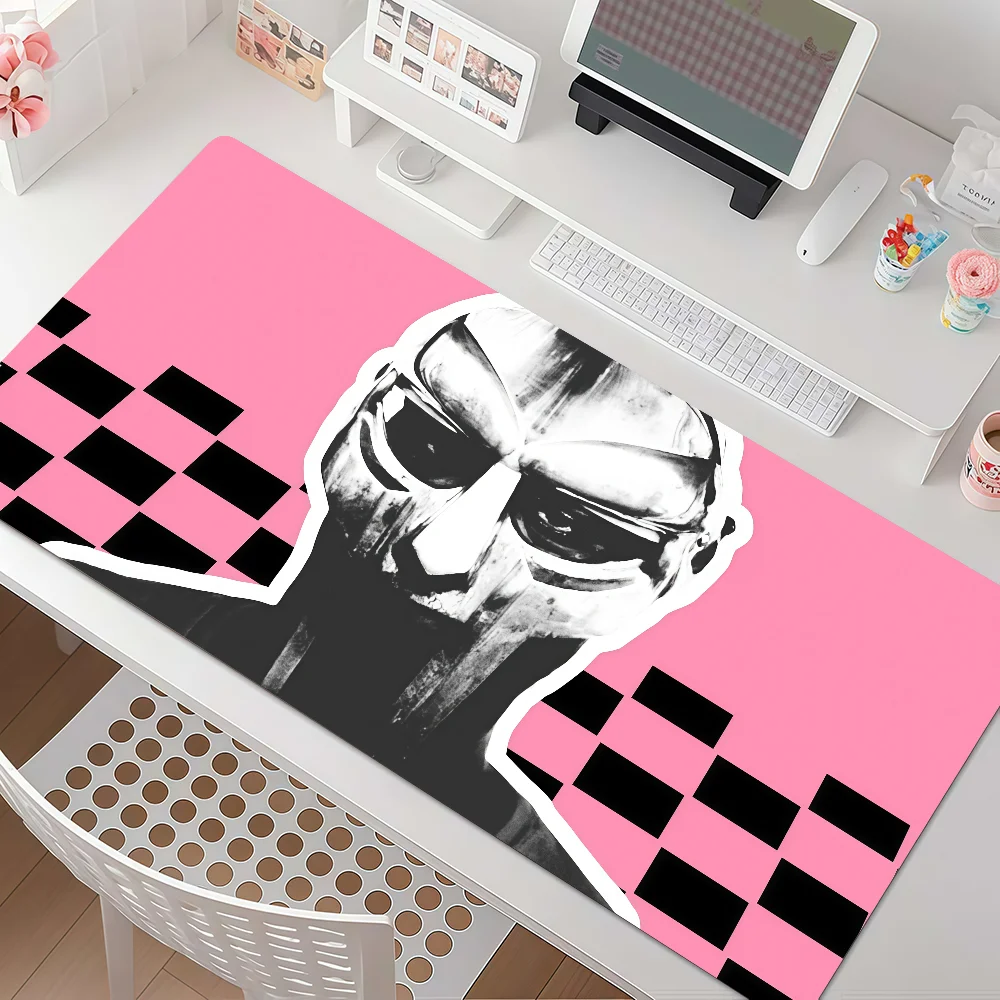 MF D-DOOM Rapper Mouse Pad Anti Slip Rubber Edge Locked Thickened Laptop Gaming Desk Mat