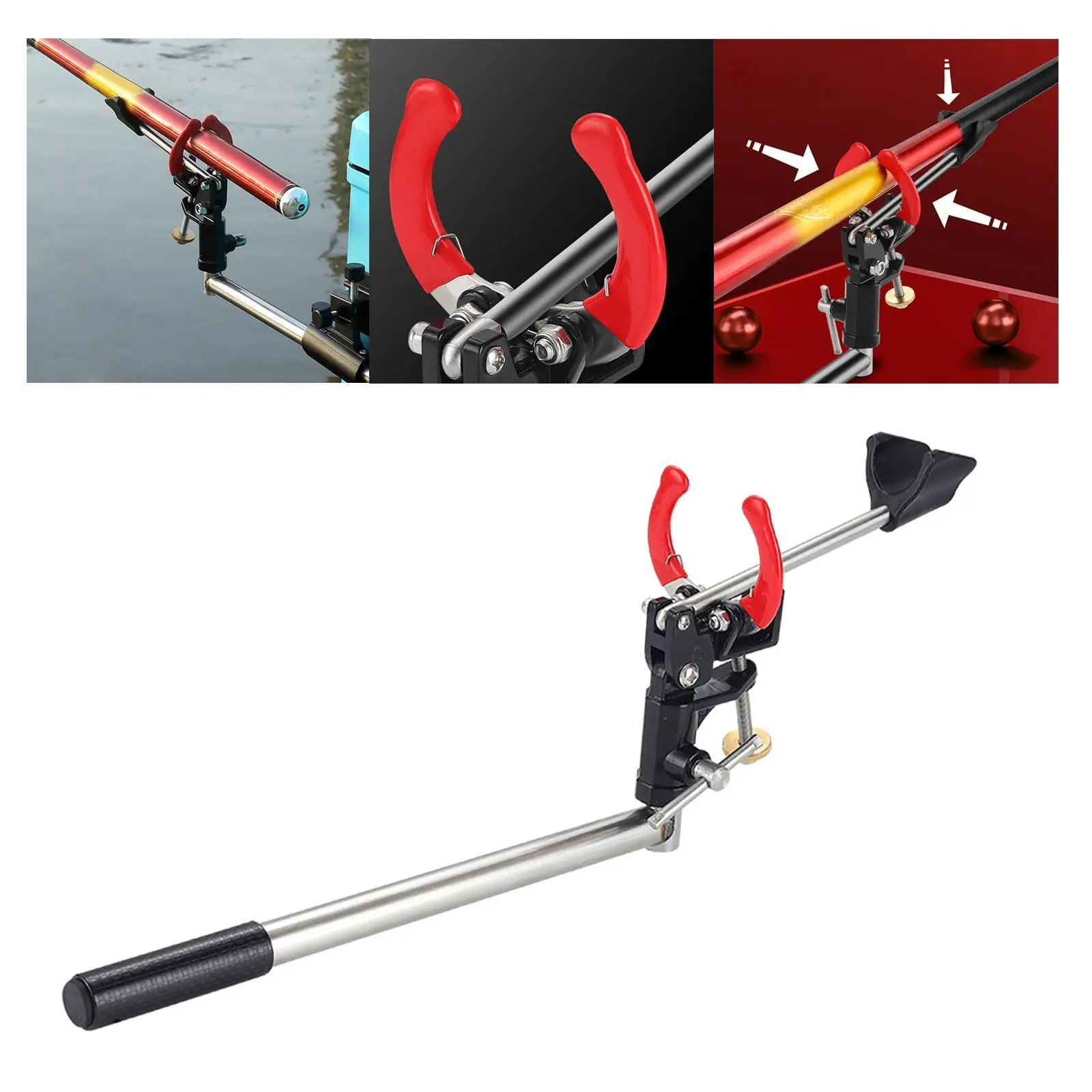 Fishing Rod Holder Practical Fishing Pole Support Stand for Kayak Raft Canoe