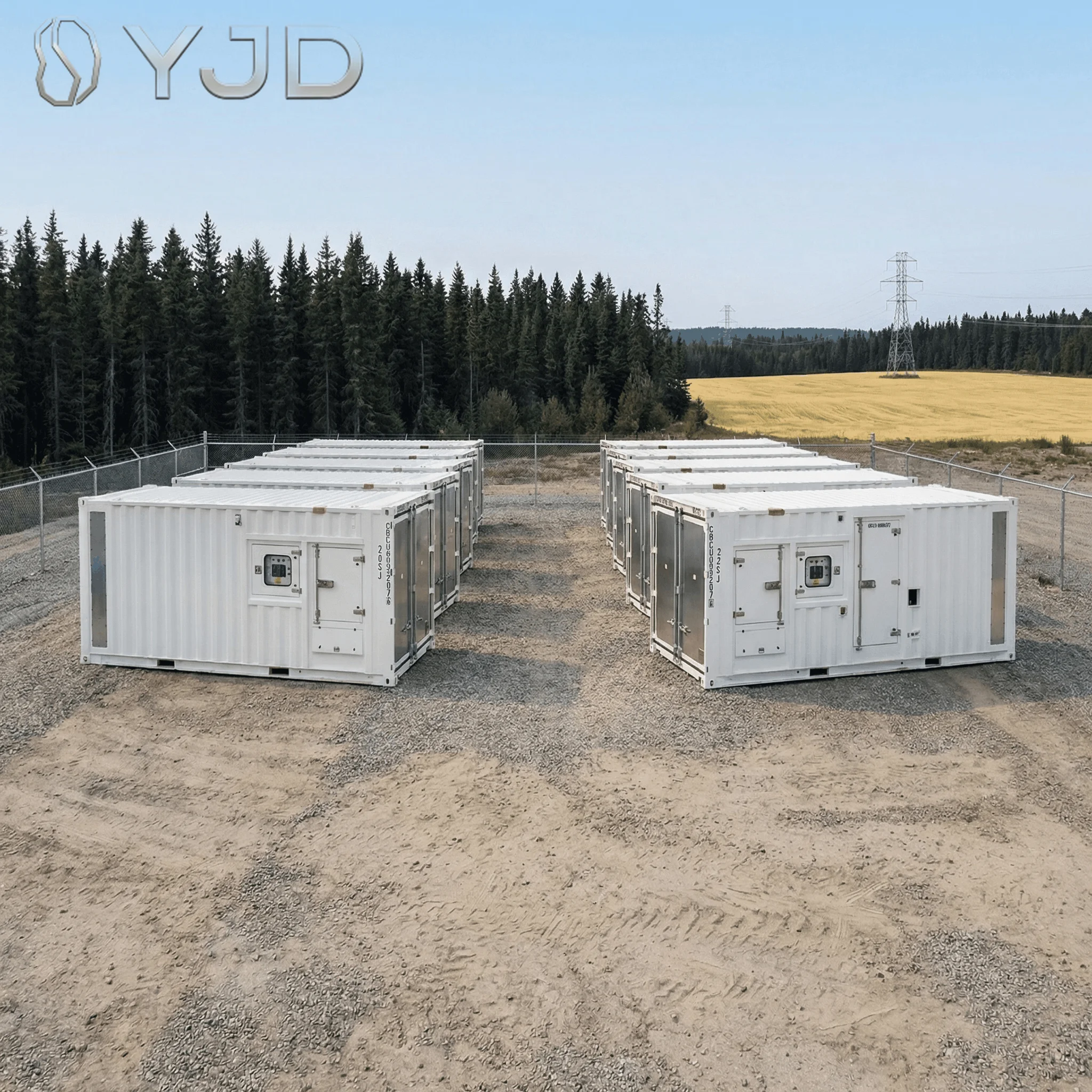 Biogas Syngas Natural Gas Generator Unit with Digital Twin Gas Turbine and Power Quality Silent Type for Industrial Use