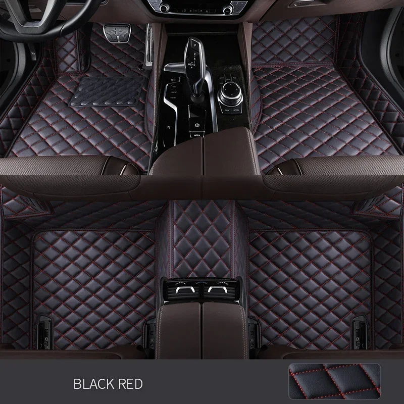 Fast 5D Car Floor Mat For Mitsubishi Eclipse Cross Lancer Outlander 2010 2011 2012 2013 2015 2016 2018 2020 2023 Man Auto Access