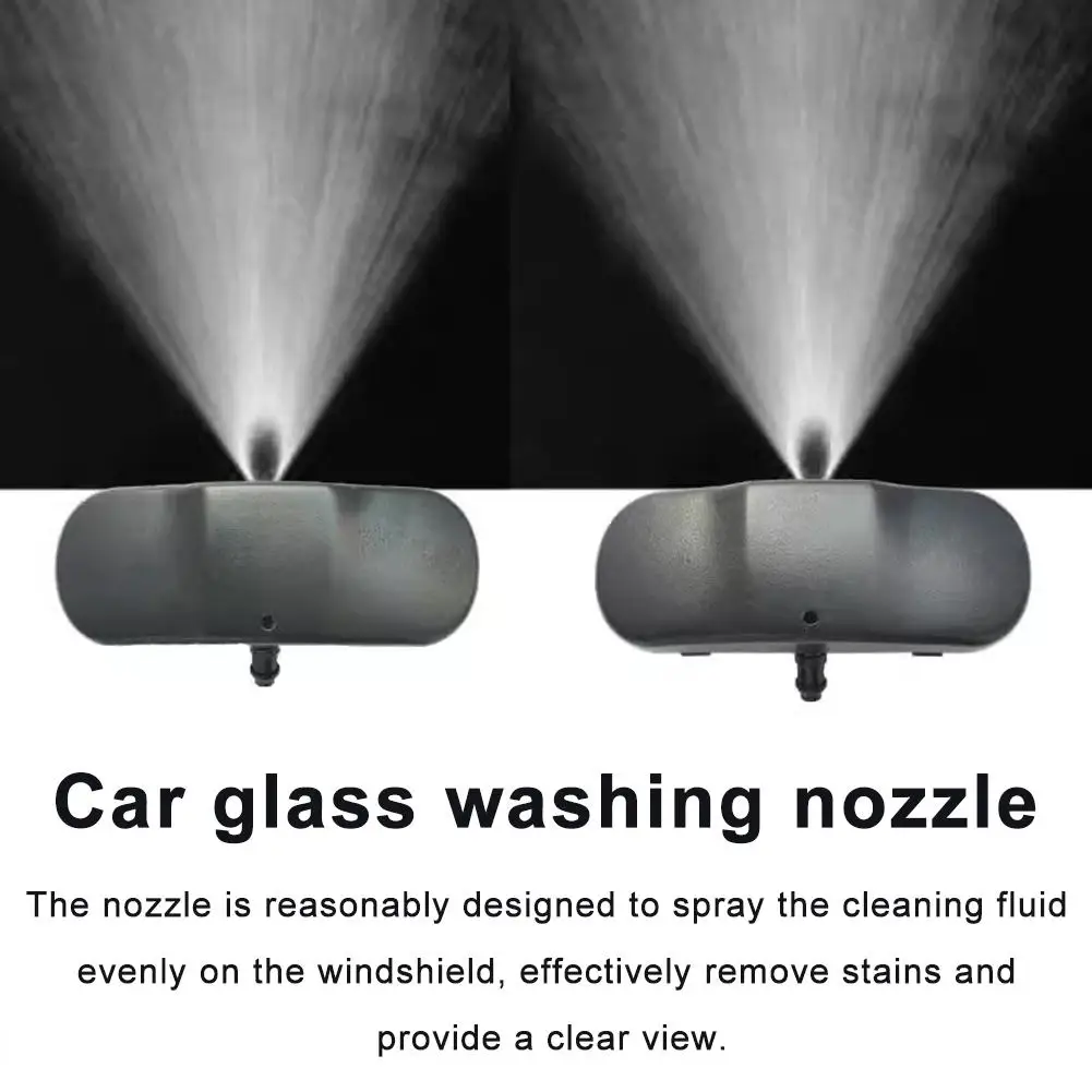 لأودي A3 A4 A5 A6 A7 A8 Q3 Q5 Q7 رذاذ الزجاج فوهة ماء الجبهة الزجاج الأمامي غسالة الفوهات طائرة اكسسوارات السيارات الأساسية #1