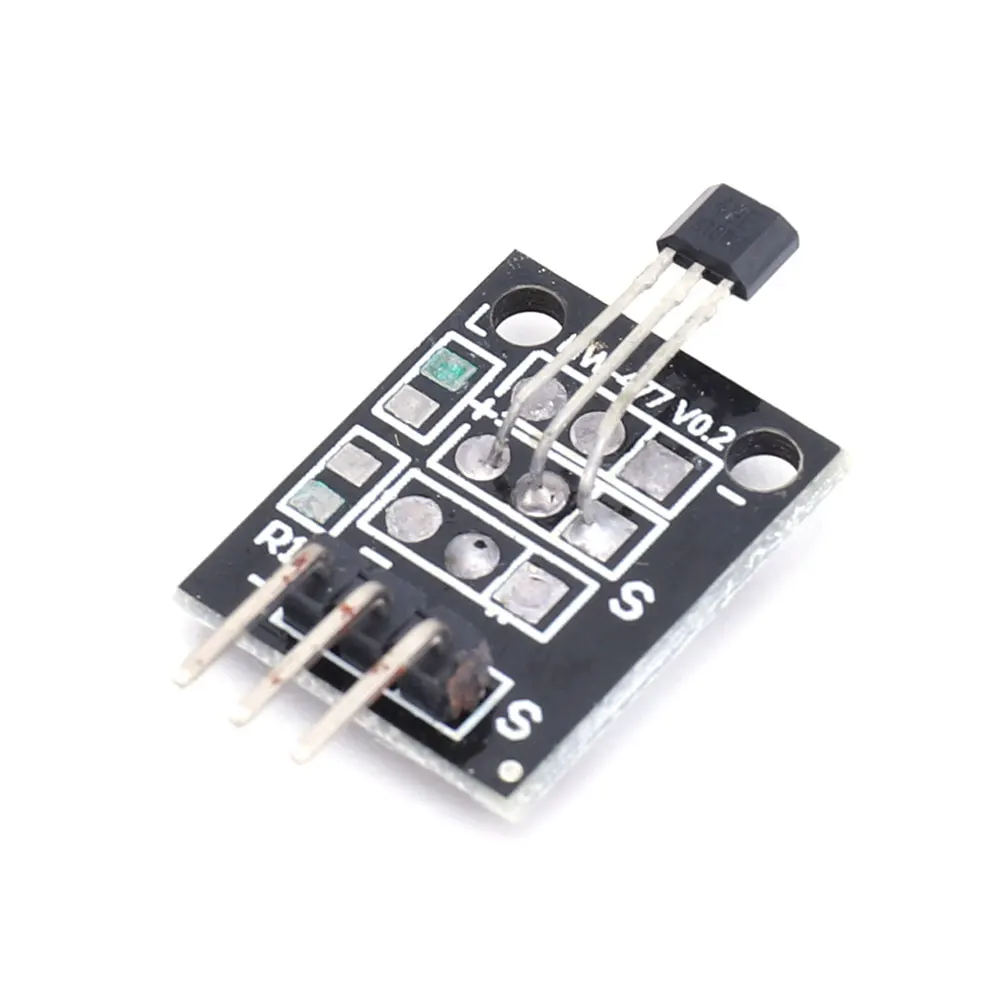 

KY-003 Hall Effect Sensor Module A3144 Standard Magnetic Switch Sensor Module Works with Arduino Boards