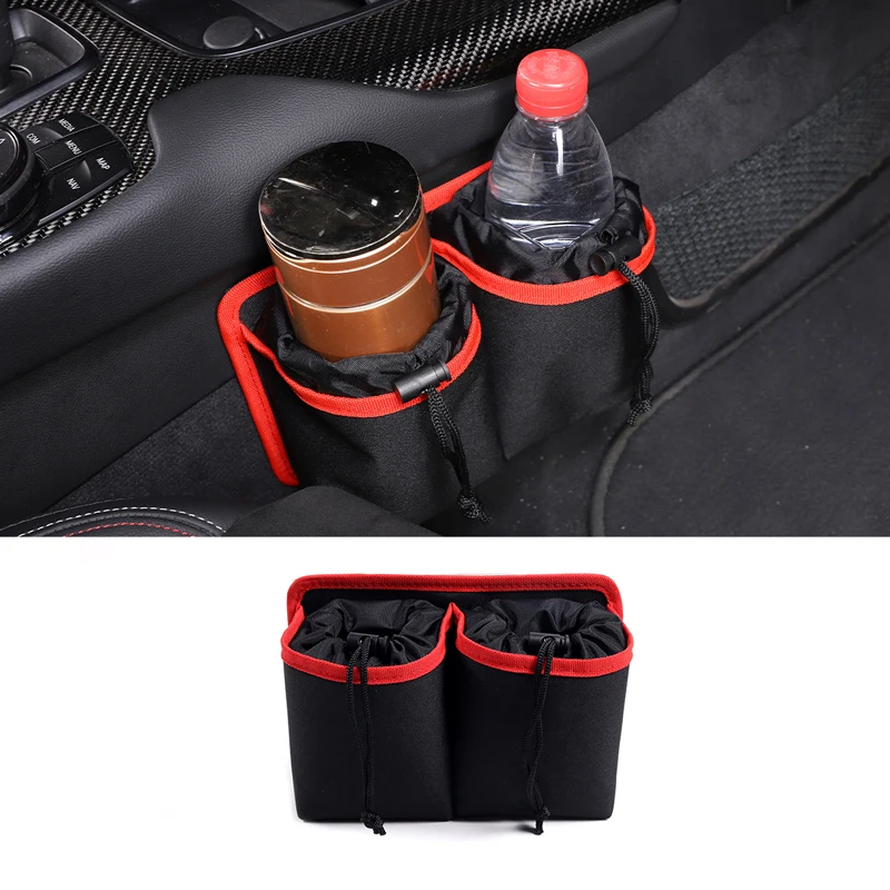 

Center Control Gear Panel Side Multifunction Storage Bag 1 PCS Cloth Pocket Pouch For Toyota GR Supra A90 A91 MK5 2019-2022