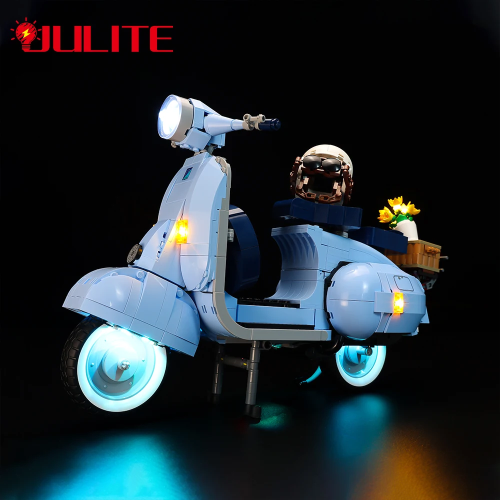 

LED Light Kit For Creator Expert 10298 Vespa 125 Motorcycle DIY Toys City Motorbike Lamp Children Gift Not Included Blocks