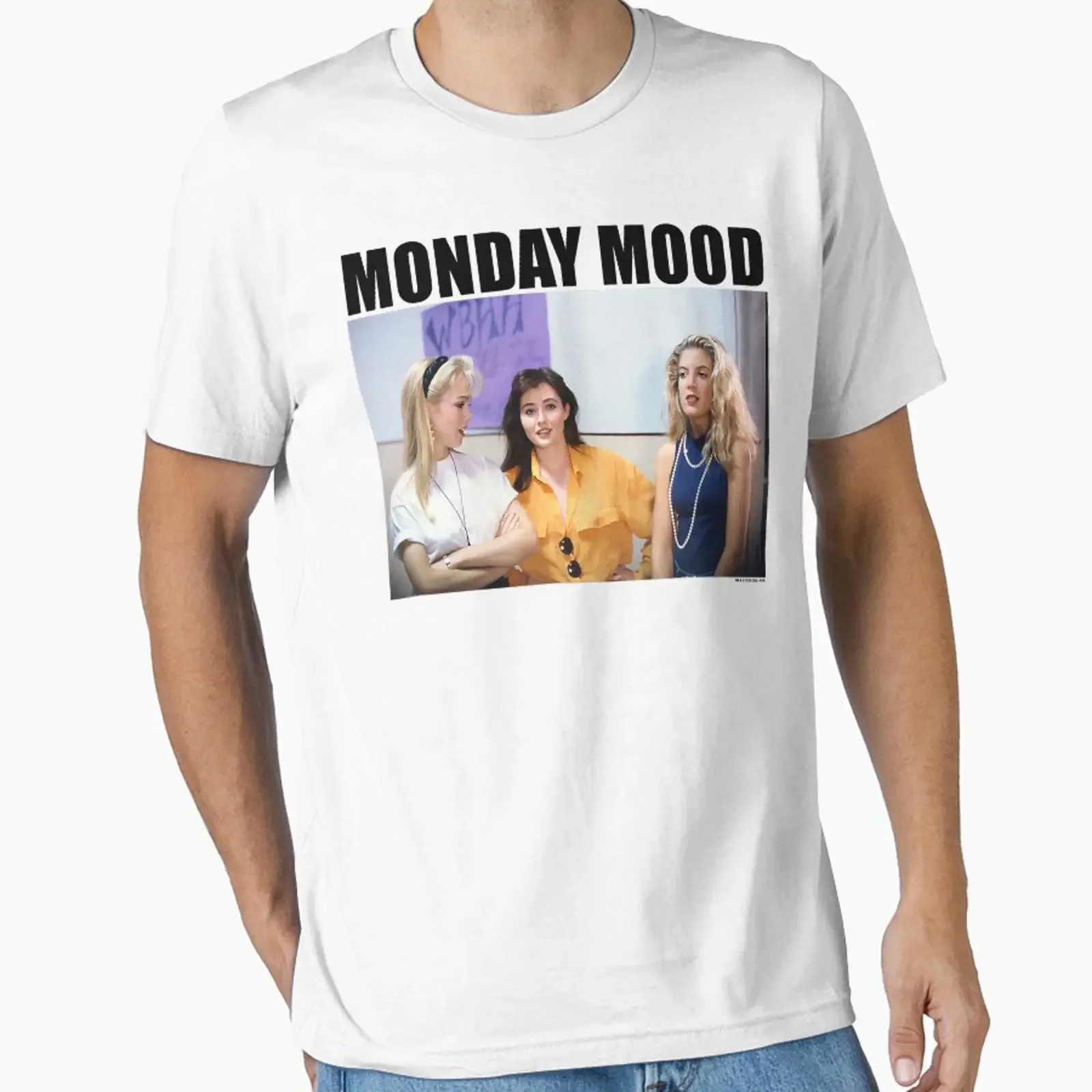 Vintage 90s TV Character Series Retro Comedy Movie designed and sold by Designer Dried vintage Washed fashion Soft Casual