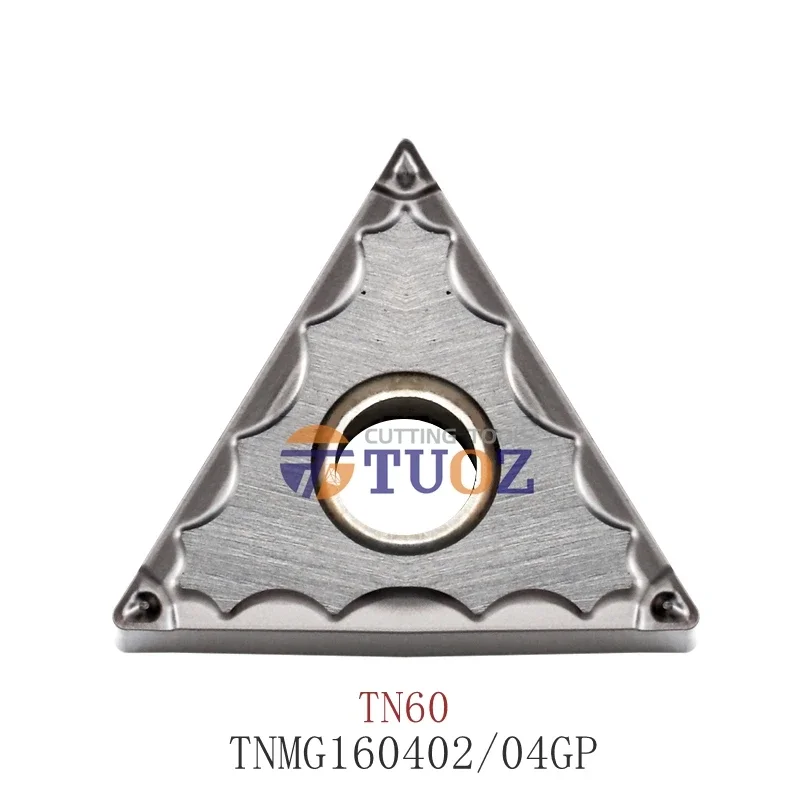 Lâmina de Giro Cerâmica do Metal Ferramentas do Cortador do Torno do Cnc 100 Original Tnmg160402gp Tnmg160404gp Tn60 Tnmg 160402 160404 -gp