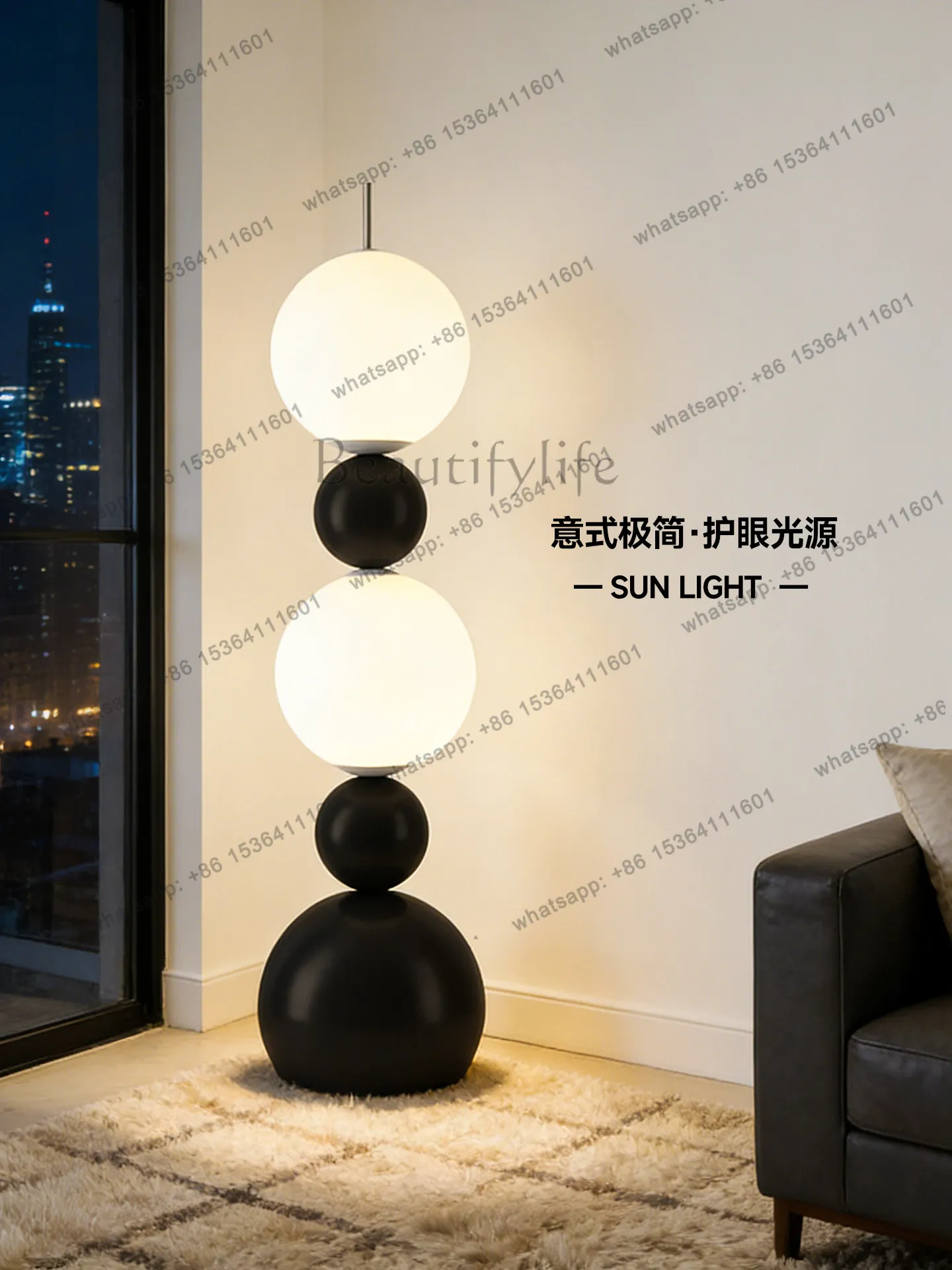 YJ floor ornament can illuminate creative medieval art gourd modeling decoration