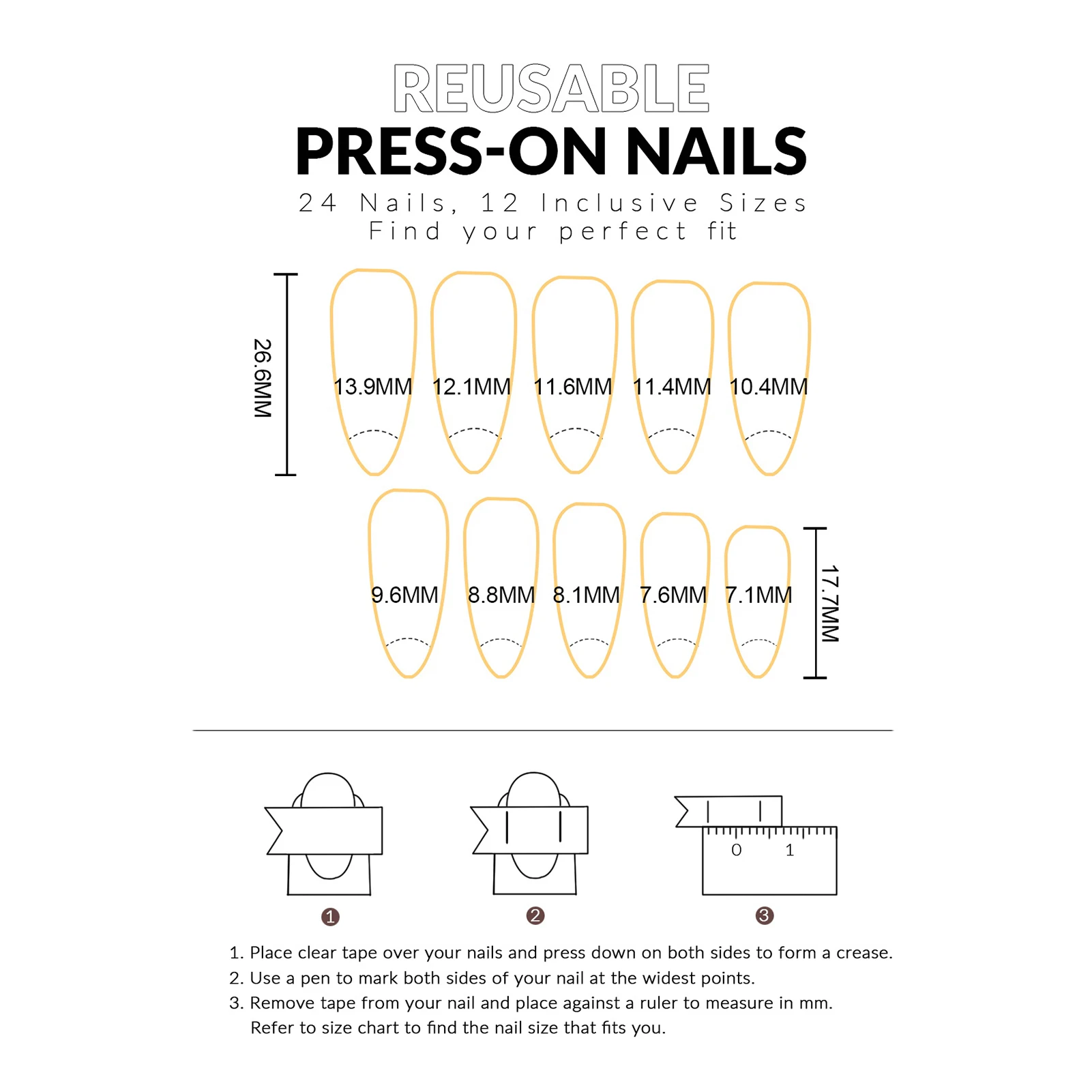 24pcs Glitter Red Almond False Nails Xmas Tree Snowflake Designs Press On Nails Christmas Theme New Year Wearable Fake Nail Tips