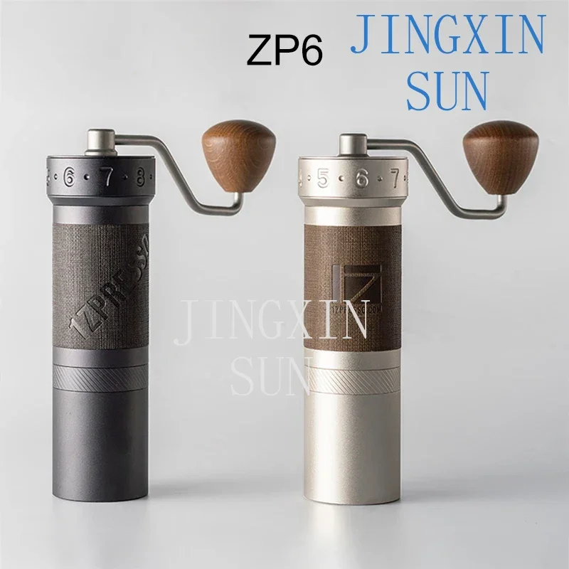 1Zpresso ZP6 Manual Coffee Grinder 48mm burrs finer adjustment mechanism primarily designed for pour-over
