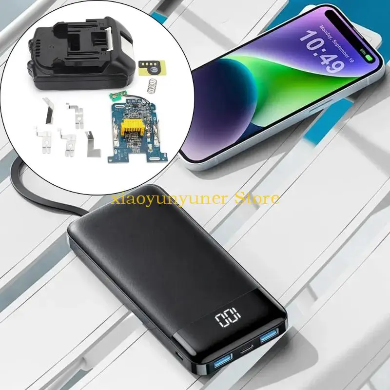 

P9JB Plastic Case Charging Protectve Circuit Board Accessories for BL1840 BL1850 BL1830 BL1860B Battery Accessories