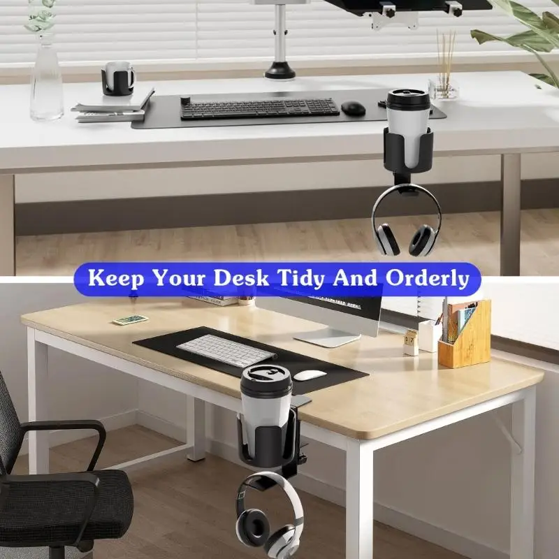 M6CA Secure Clamp Table Edges Cup Holid Hook Hook Space Desk Desk Desk