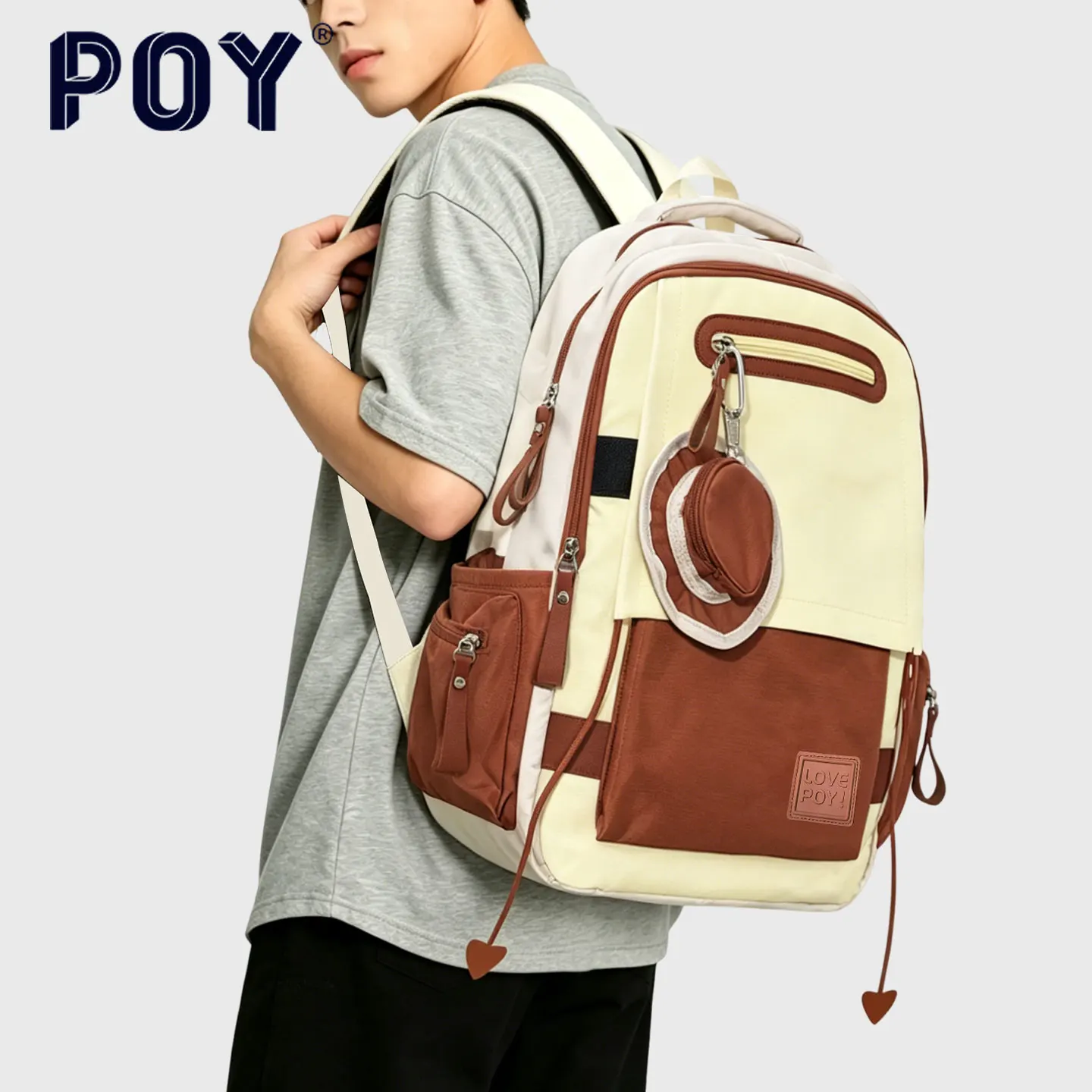 poy®-large-capacity-men's-school-backpack-for-travel-and-climbing-lightweight-double-shoulder-bag-with-computer-compartment