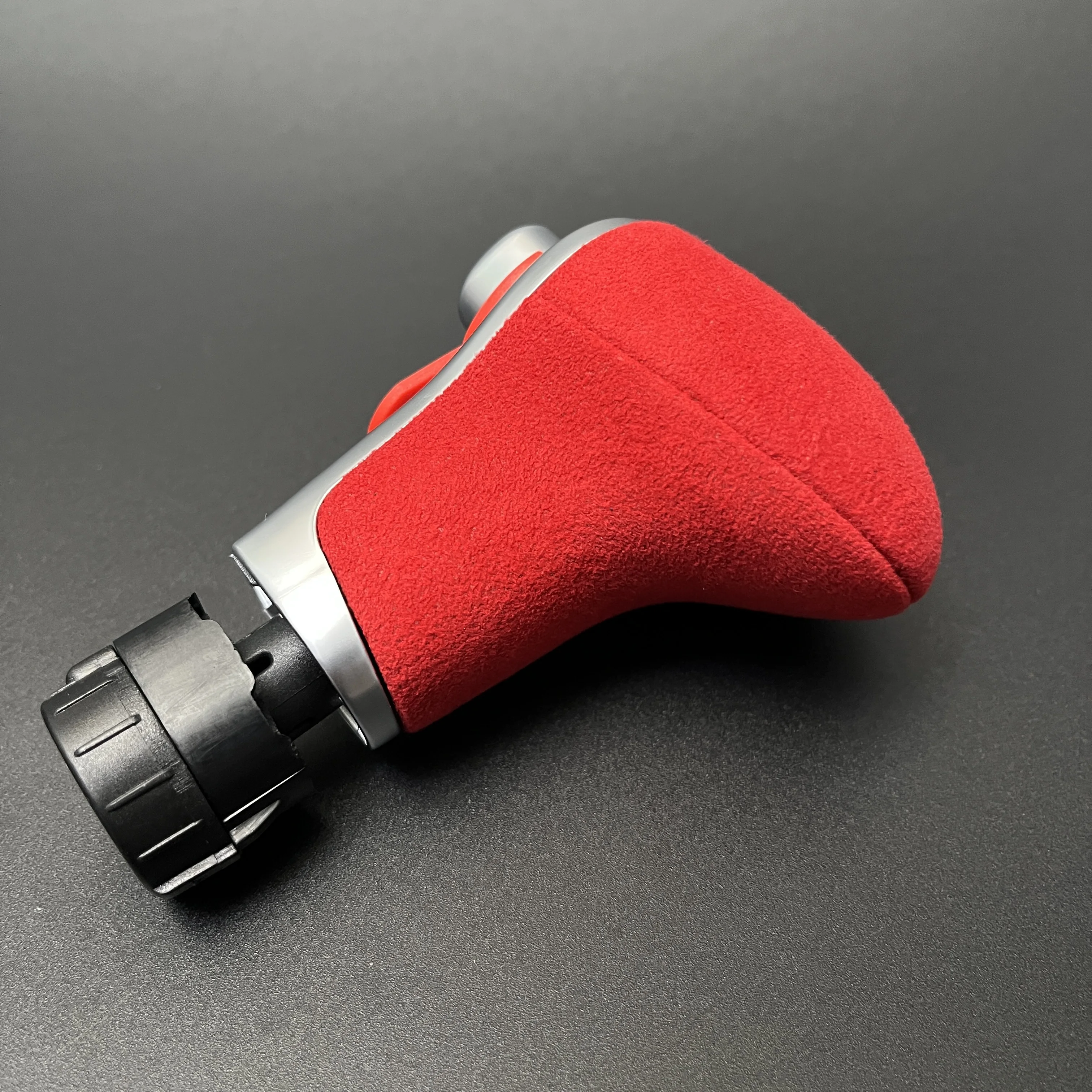 Schaltknauf aus Wildleder für AUDI Q7 Q5 A3 A4 A5 A6 A7 C6 C7 4G1 713 139 4G1713139 Autozubehör – Detail 4