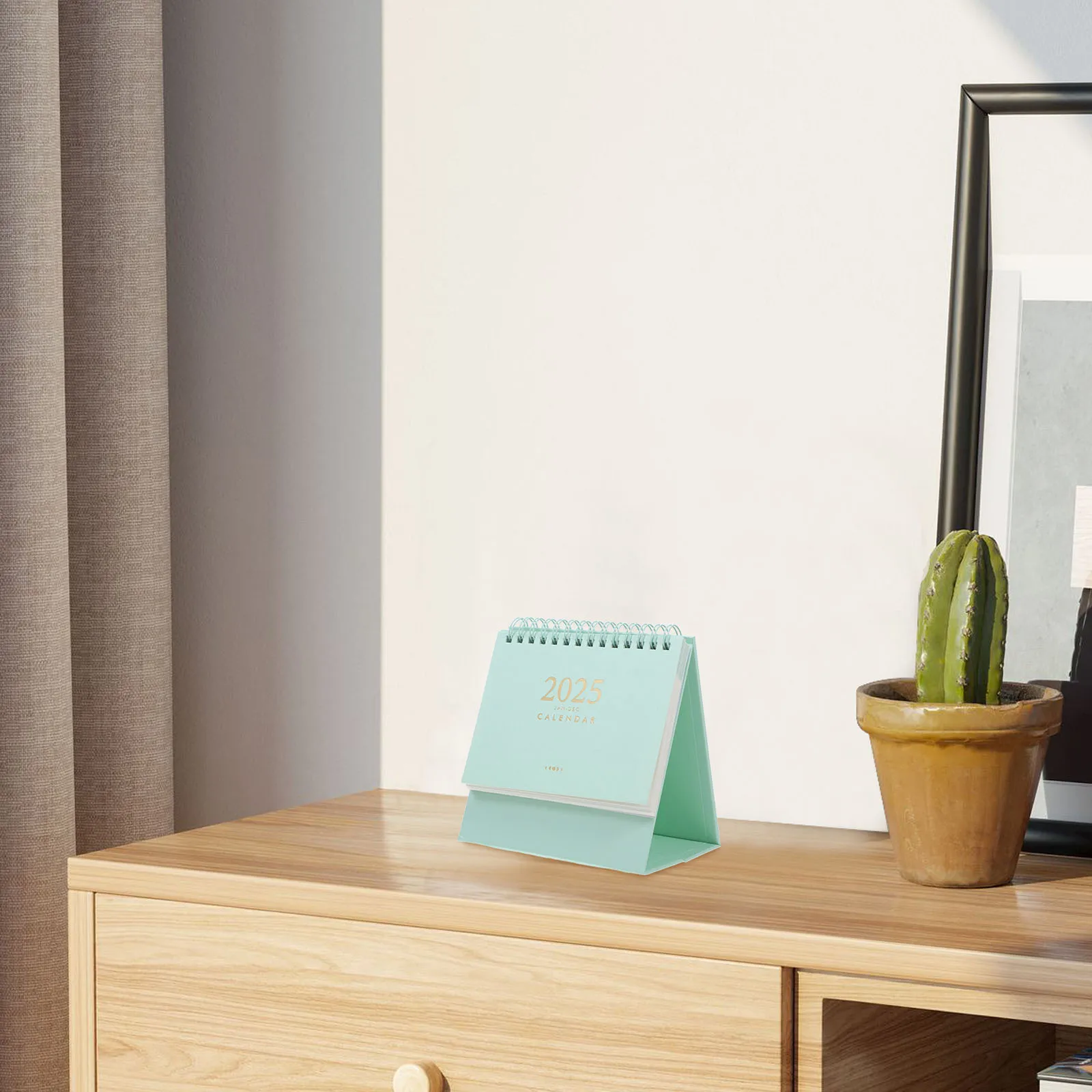 Традиционный календарь на 2025 год, бизнес-планировщик, настольный стол, очаровательные ежедневные календари на стойке