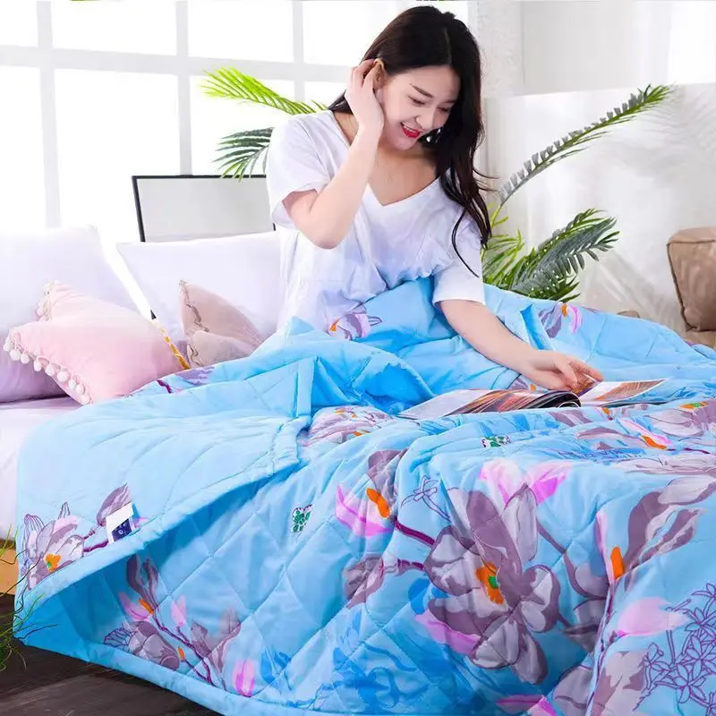 1pcs  Queen King Full Size Comforter Spring Summer Bedroom Quilt Bedclothes Cartoon Sweet Kid Room Air conditioning quilt