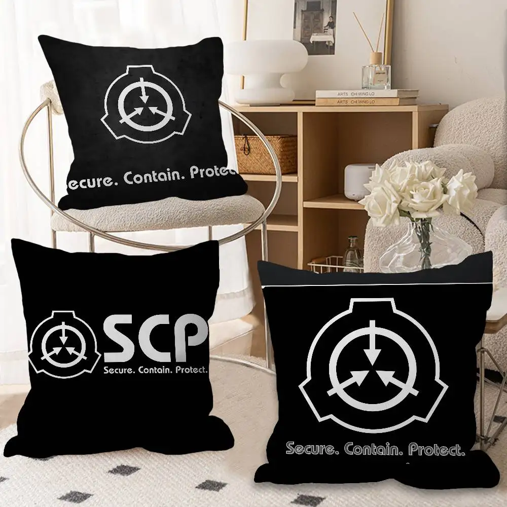 

Foundation Scp F-Foundation Pillowcase Toon Gift Cushion Cover Bedroom Home Sofa Chair Seat Decor Pillow Case