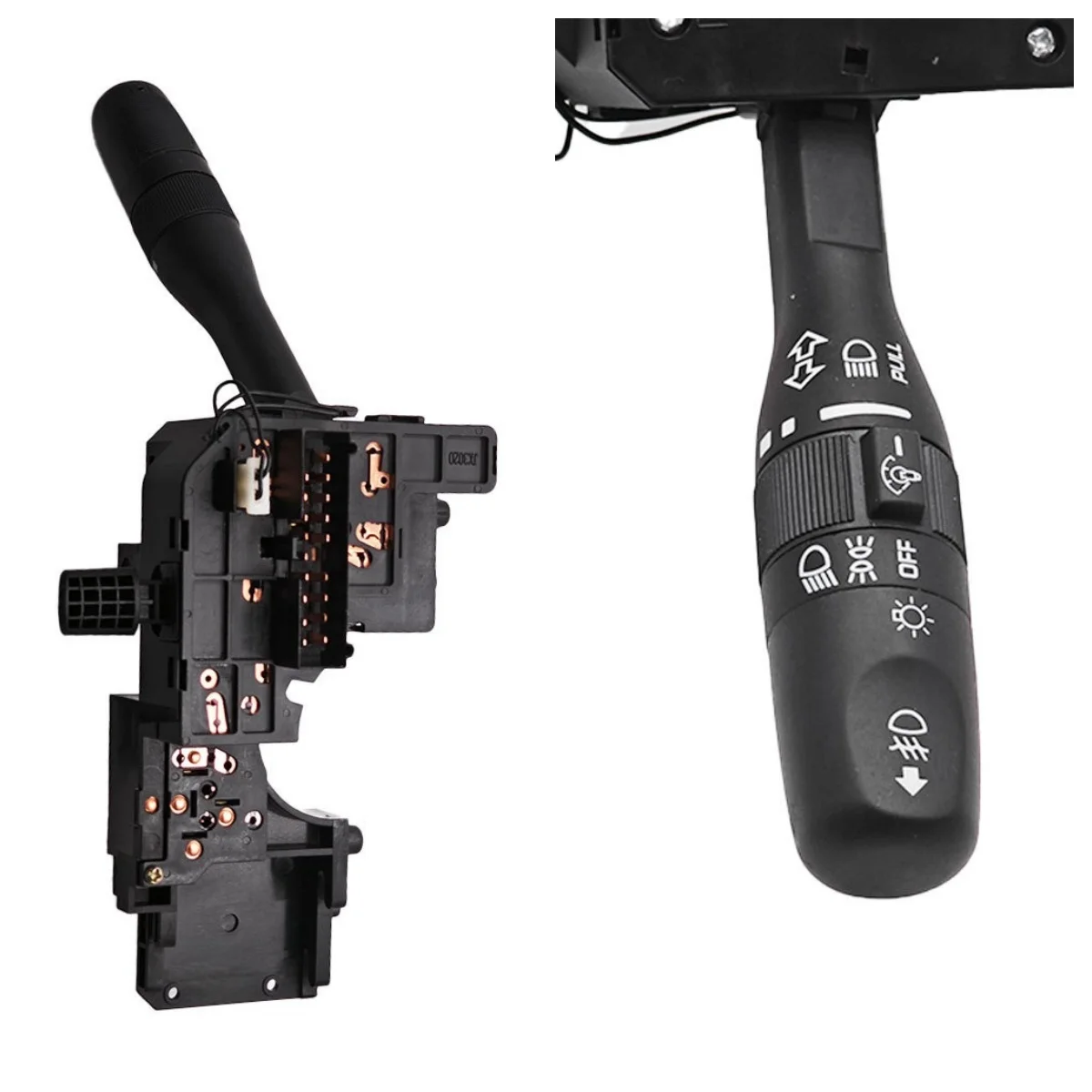 

5016709AC 629-00646 SW3153 5016709AD ​Headlight Turn Signal Combination Switch Lever for Wrangler with Fog Lights