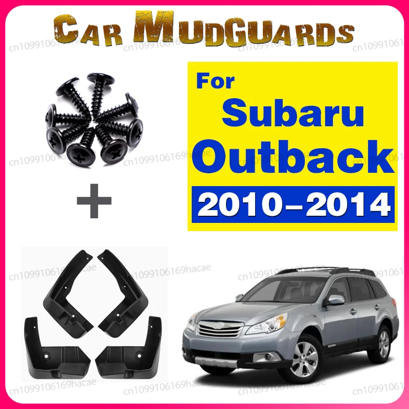 

Mudflaps Mudguards Fit for Subaru Outback 2010-2014 Mudguards Tire Fenders Mud Flaps Wheel Guards Accessories 4x Tyre