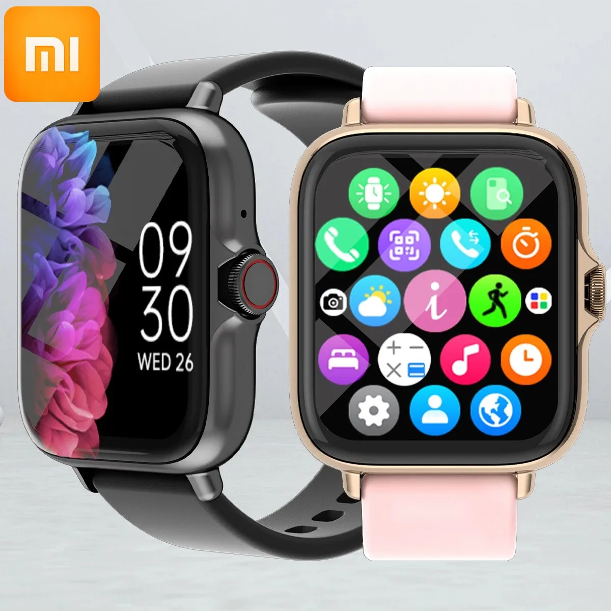 

XIAOMI 1.83'' Waterproof Smart Watch with Message Answer Call Monitoring Sports Pedometer Information Alerts For iPhone Android