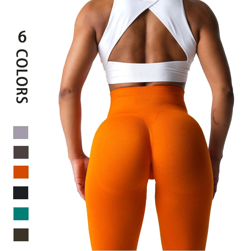 Mallas deportivas sin costuras para mujer, pantalones cortos ajustados de cintura alta para Fitness, ropa de entrenamiento para gimnasio, CK9001,