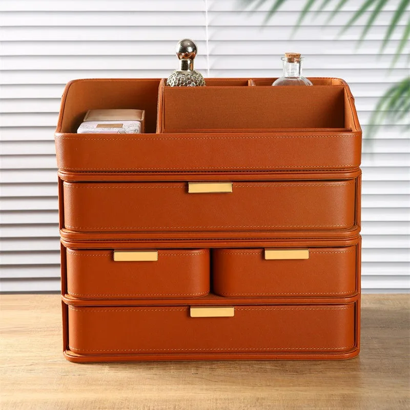 

Пластиковый органайзер с выдвижными ящиками, пылезащитный, для прихожей и коридора, штабелируемый настольный шкафчик для гостиной