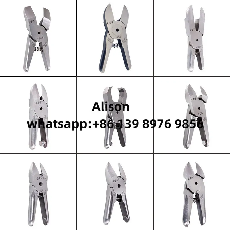 OPT Pneumatic Scissors, Strong Plastic Water Jet Scissors, Pneumatic Scissor Heads, Industrial grade Pneumatic Diagonal Scissors