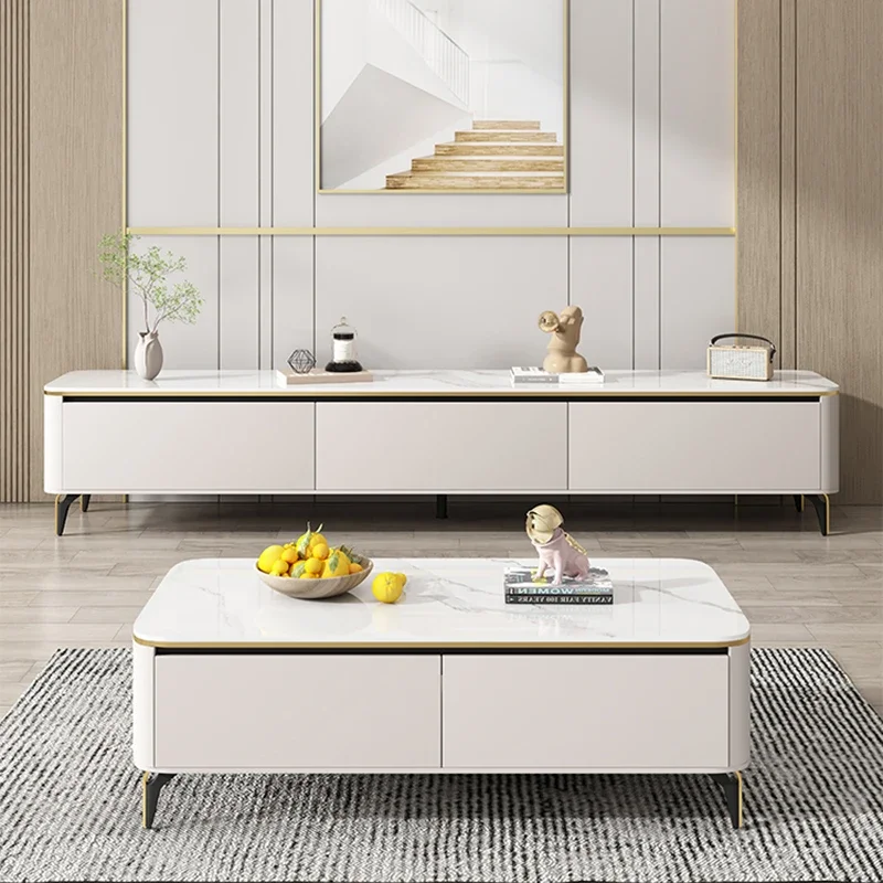 

Cabinets Smart Tv Stand Living Room Table Modern Coffee Console Media Tv Stand Television Muebles Para Casa Home Furniture