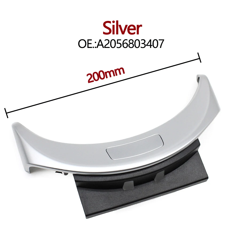 Konsole Armlehne Taste Zentrale Lagerung Box Schalter Abdeckung Für Mercedes Benz W205 W253 C Klasse GLC A 2056803407 A 2056803307