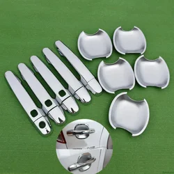 For Toyota RAV4 RAV 4 2006 2007 2008 2009 2010 2011 2012 2013 XA30 Chrome Car Door Handle Covers Stickers Styling Accessories