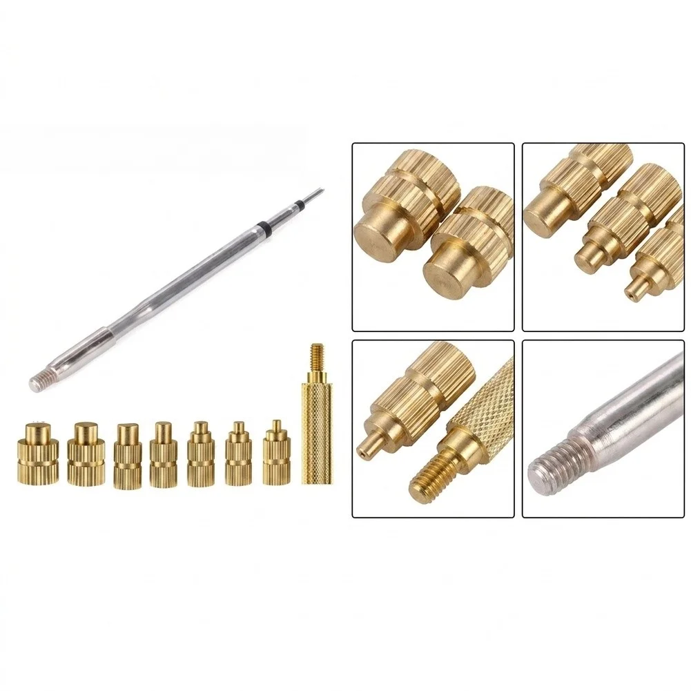 Tool 5*7*2cm Heat Set Insertion Tool Efficient Heat Distribution High Vertical Alignment For C245 Heating for element